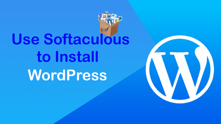 softaculous-to-install-wordpress